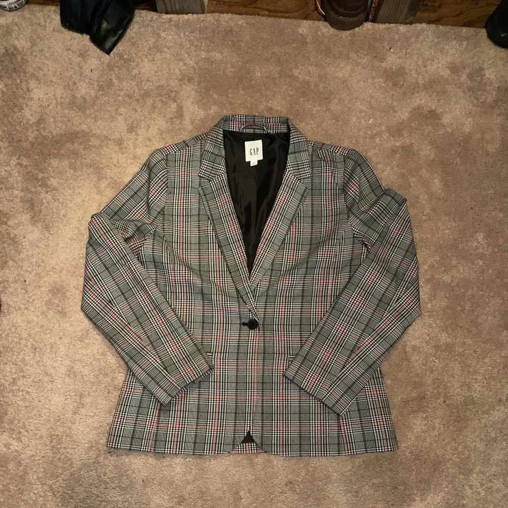 Gap plaid women’s size 8 blazer